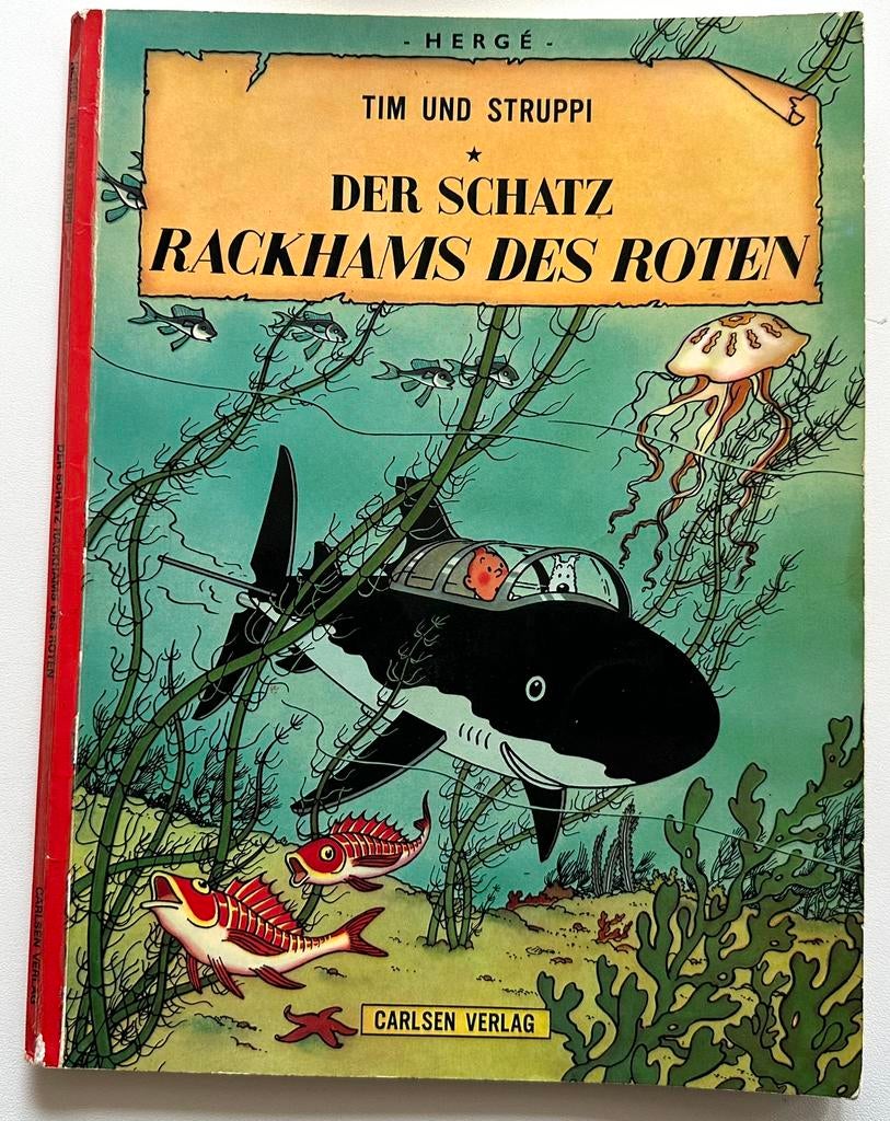 Tim en Struppi. De Schatz Rackhams van de Roten. 2.Auflage, Gelezen