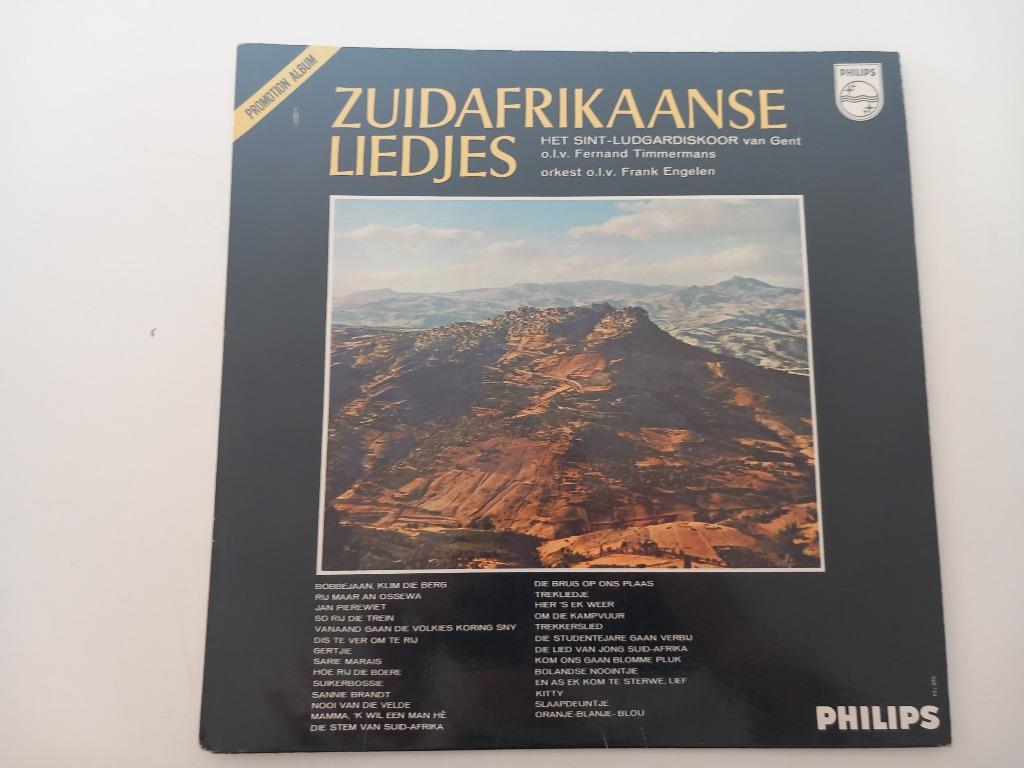 Vinyl LP Zuid-Afrikaanse liedjes Zuid-Afrika Folk folklore, Verzenden, 12 inch