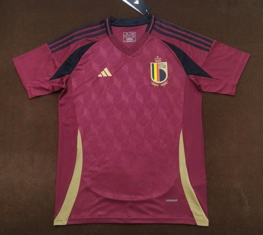 België Voetbal Thuisshirt Origineel Nieuw EURO 2024, Envoi, Comme neuf