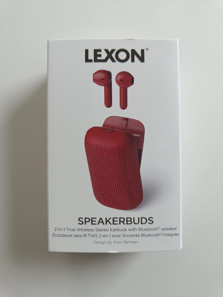 Enceinte & Écouteurs sans fil Lexon SpeakerBuds, TV, Hi-fi & Vidéo, Enceintes, Neuf, Autres marques, Enlèvement ou Envoi