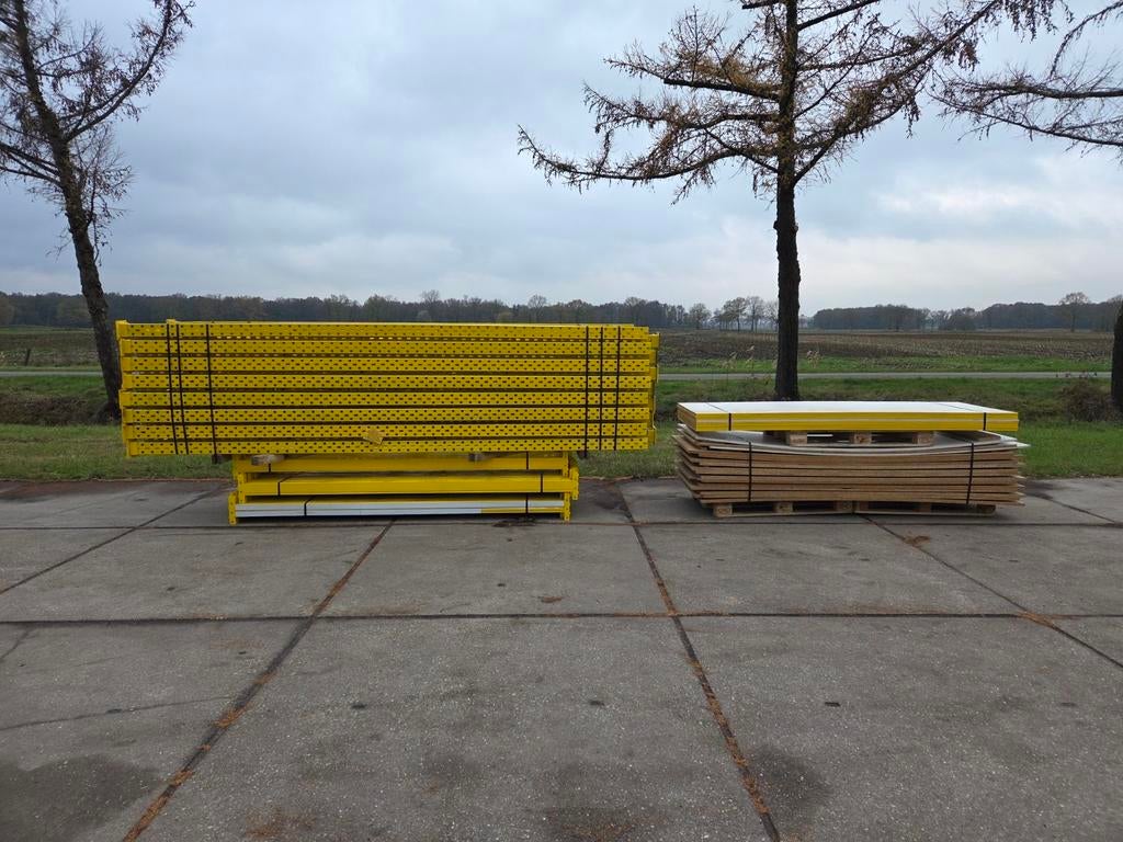Set Duwic palletstelling magazijnstelling 4.2x0.9x2.7m, Zakelijke goederen, Kantoor en Winkelinrichting | Magazijn, Stelling en Opslag