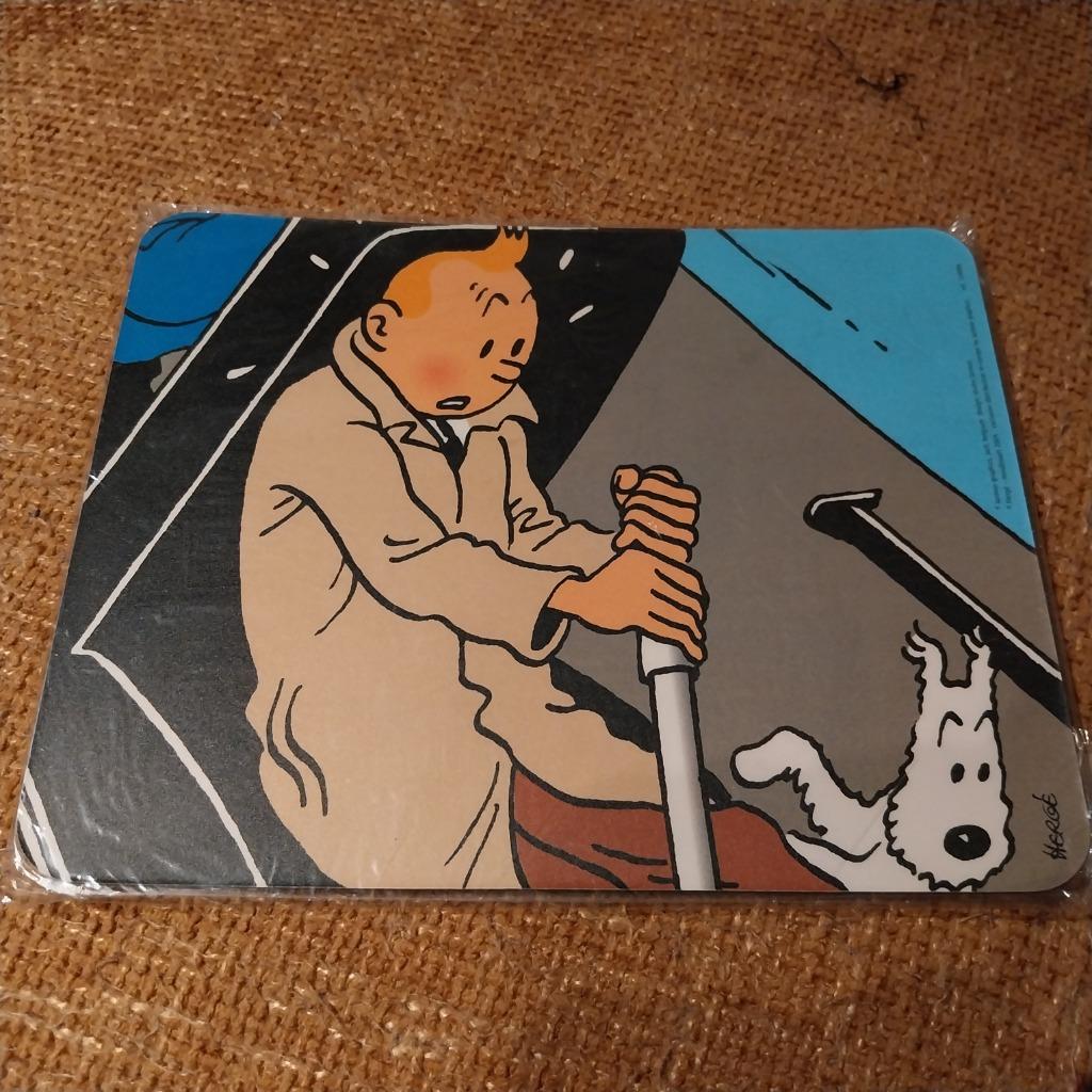 TAPIS DE SOURIS " TINTIN" neuf et emballé d origine, Collections, Enlèvement, Tintin, Neuf, Autres types