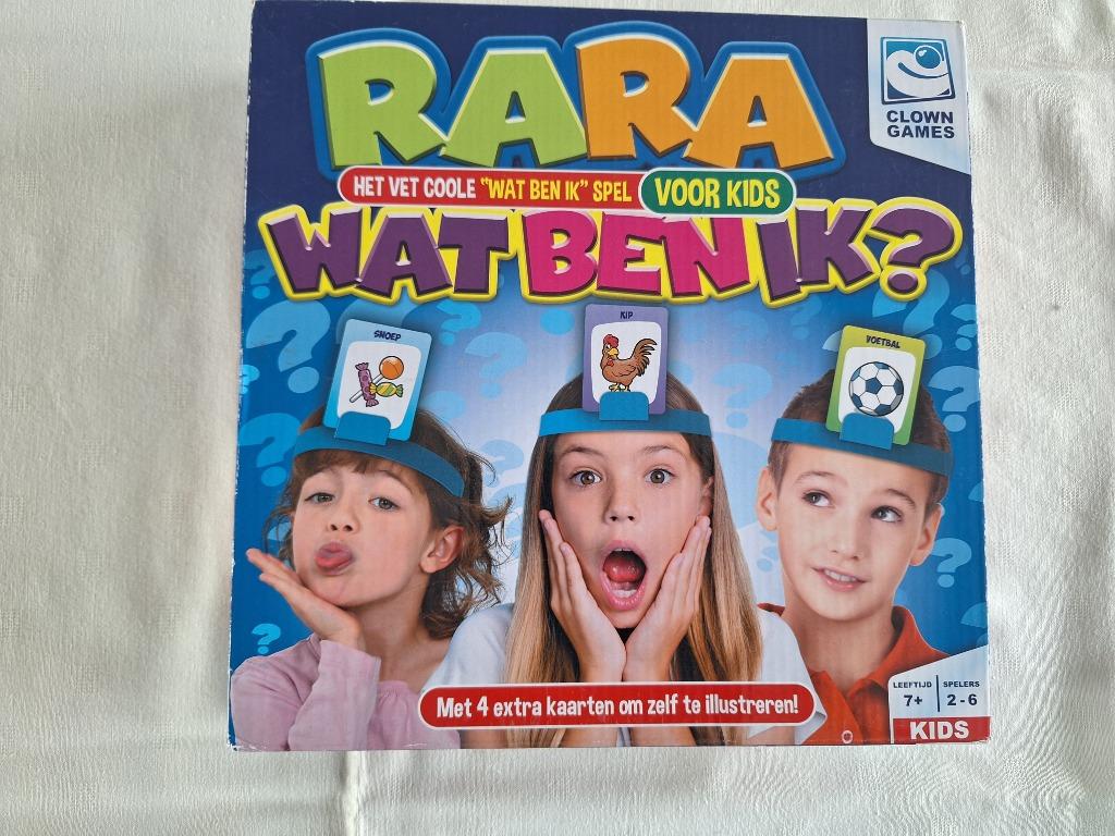 Rara - Wat ben ik spel Junior, Hobby en Vrije tijd, Vijf spelers of meer, Ophalen, Zo goed als nieuw, Clown Games