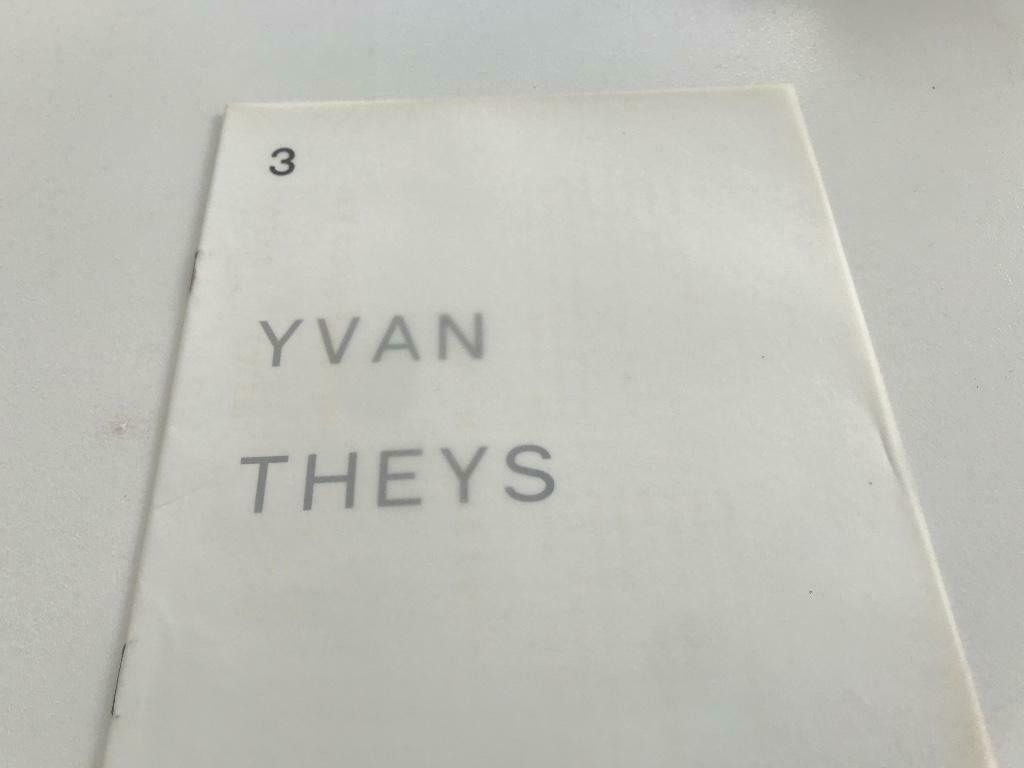 Yvan Theys catalogus jaren zestig les contemporaines, Ophalen of Verzenden, Zo goed als nieuw, Schilder- en Tekenkunst