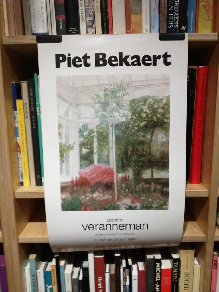 Piet Bekaert stichting veranneman affiche 1982, Enlèvement ou Envoi, Comme neuf