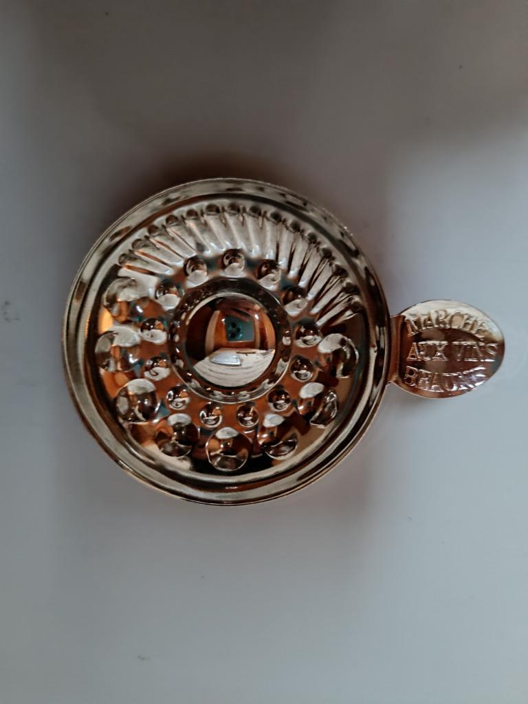 Tastevin métal argenté Beaune, Ophalen of Verzenden, Zo goed als nieuw, Metaal, Verzilverd