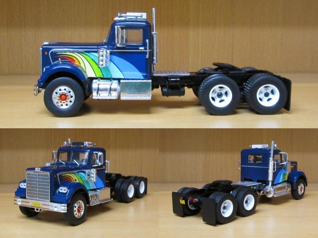 1:43 Ixo White Western Star 4864 towing vehicle 1970 TR077, Ophalen of Verzenden, Nieuw, Overige typen, Overige merken
