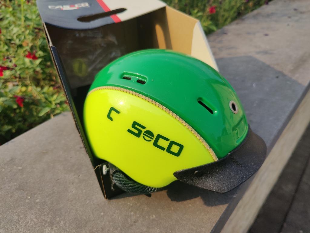 Fietshelm Casco XS (46cm-52cm), Gebruikt, Jongen of Meisje, Casco, Ophalen