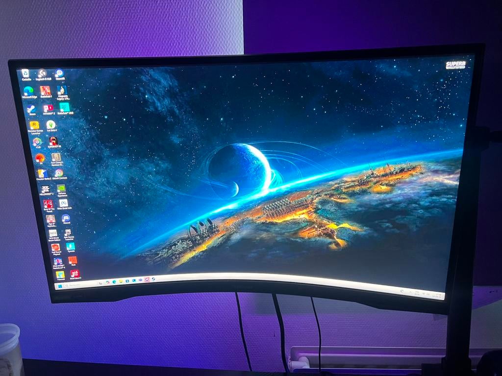 Samsung g7 odissey, Enlèvement ou Envoi, Comme neuf
