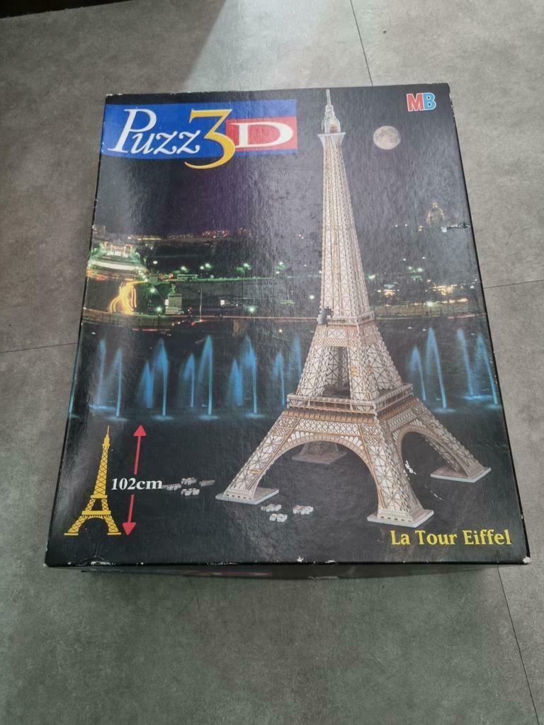 3D Puzzel Eifeltoren, Ophalen of Verzenden, Zo goed als nieuw