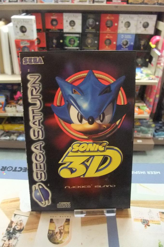sonic 3d: flickies island saturn, Enlèvement ou Envoi, 1 joueur, À partir de 7 ans, Saturn ou Dreamcast