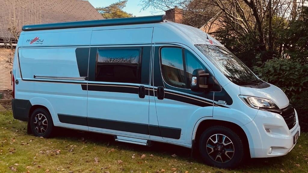 Mobilhome, Caravans en Kamperen, Mobilhomes, Buscamper of Camperbus, Ringverwarming, Fiat, Luifel