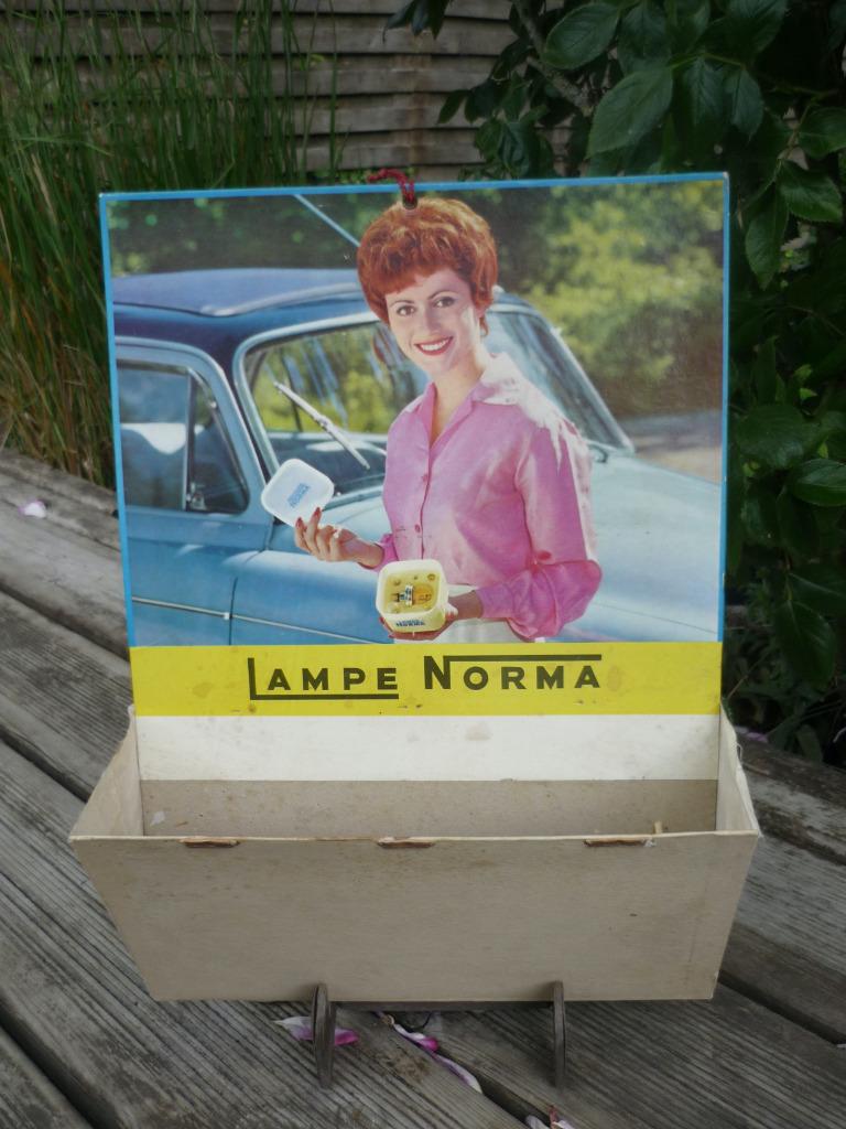 Carton porte lettres - Eclairage voiture Norma, Envoi