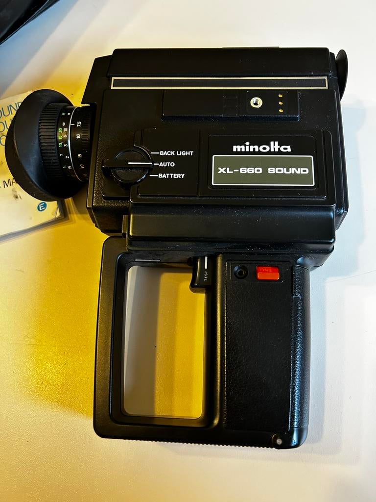 Camera super 8 sonore, Audio, Tv en Foto, Ophalen, 8mm, Camera