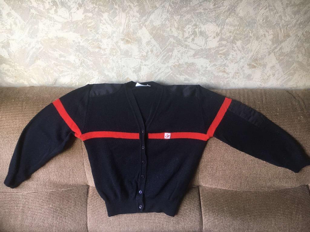 Vintage : Uniform cardigan/vestje/trui dames van Bpost., Ophalen of Verzenden, Nieuw, Trui