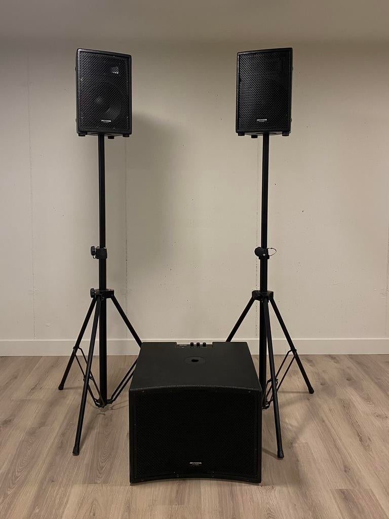 Complete JB Systems Speaker Set – Zeer Goede Staat, Ophalen, Zo goed als nieuw