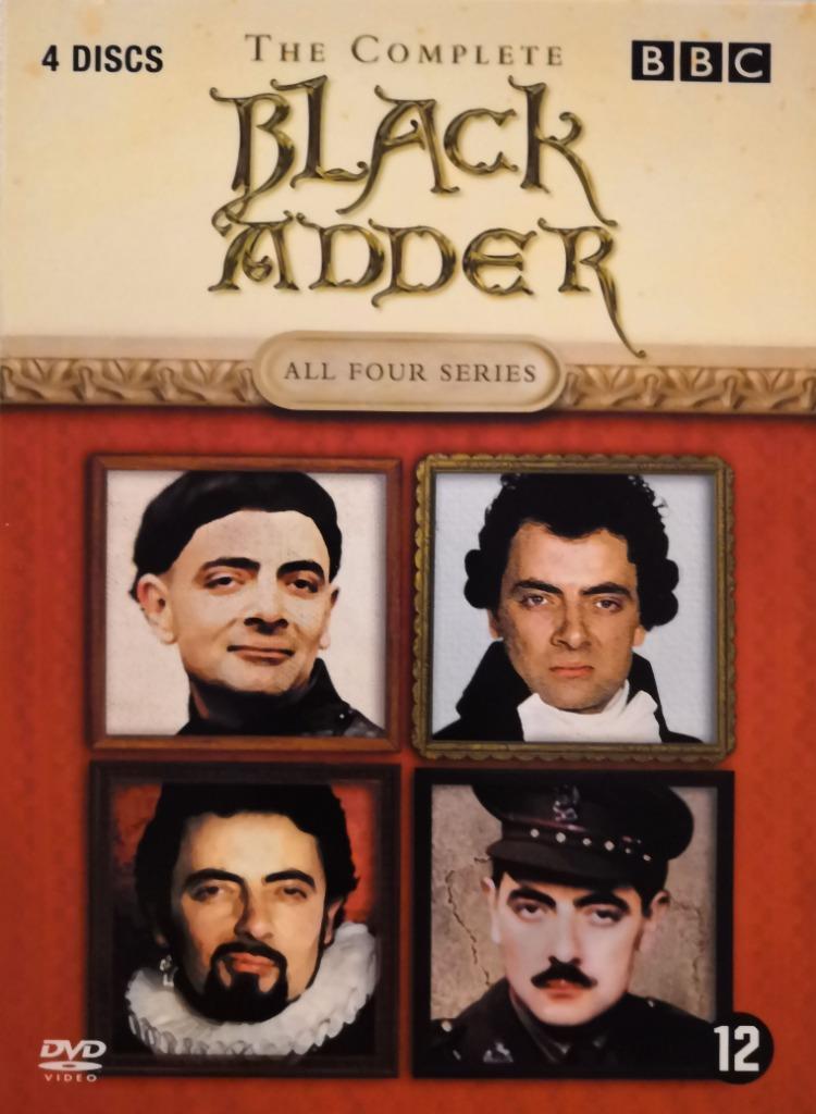 The complete BLACKADDER - All four series (4 DVD box), Cd's en Dvd's, Ophalen of Verzenden, Zo goed als nieuw, Komedie, Boxset