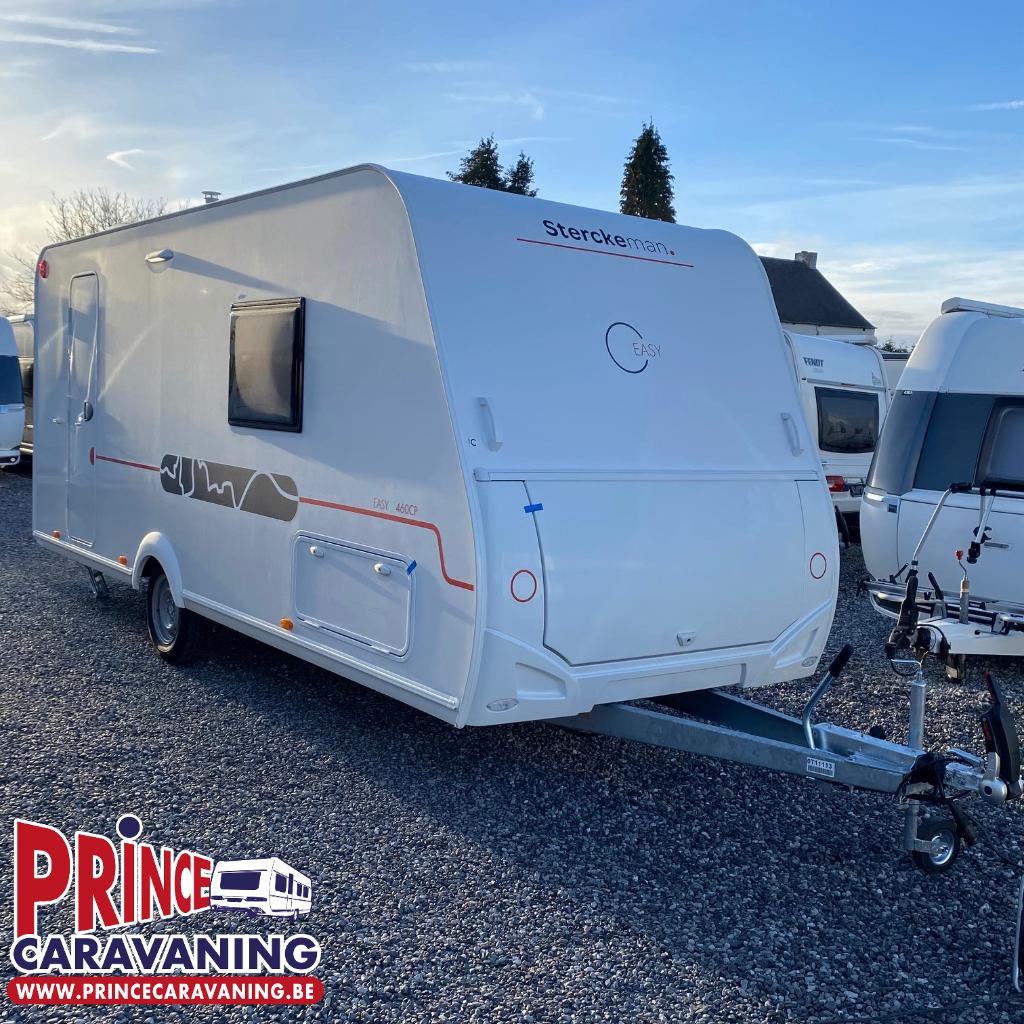 Sterckeman EASY 460 CP 2026 - Prince Caravaning, Vast bed, Sterckeman, Reservewiel, Bedrijf