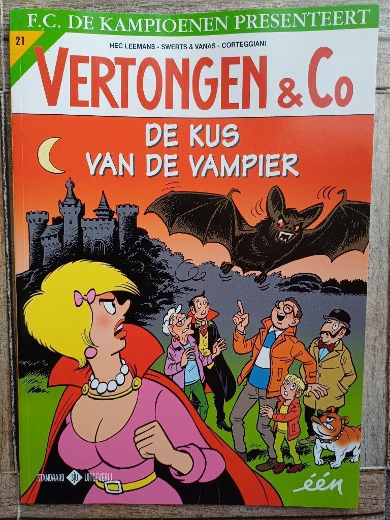 FC De Kampioenen : Vertongen & Co - De kus van de vampier, Enlèvement ou Envoi, Hec Leemans; Swerts & Vanas; Corteggiani, Une BD