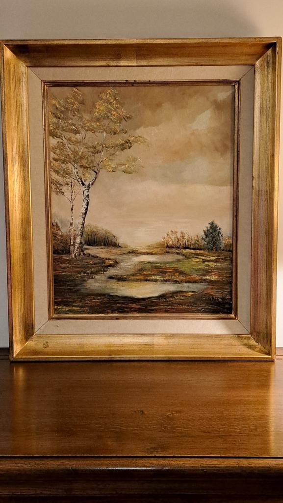 Paysage de J. Franck, Enlèvement