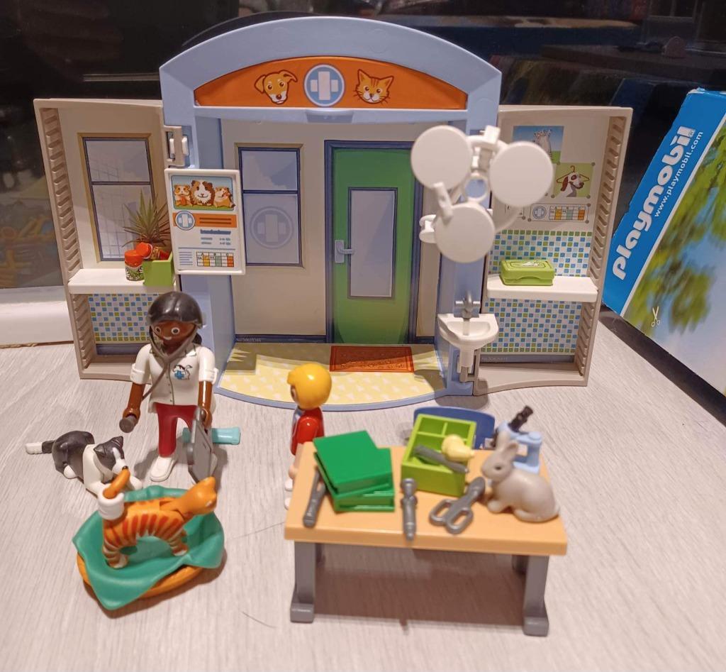 Playmobil 70309- cabinet vétérinaire, Enlèvement, Comme neuf, Ensemble complet