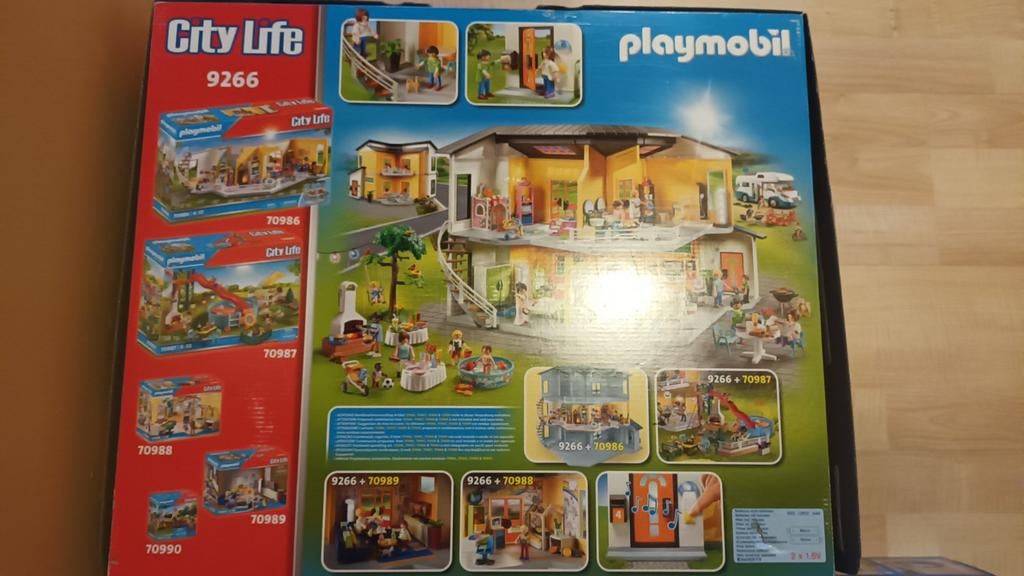 Playmobil City Life maison moderne avec 3 chambres, Enlèvement ou Envoi, Comme neuf