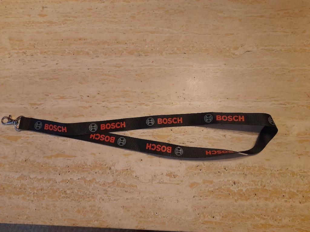 Zwarte lanyard 'Bosch', Ophalen of Verzenden, Nieuw, Merk