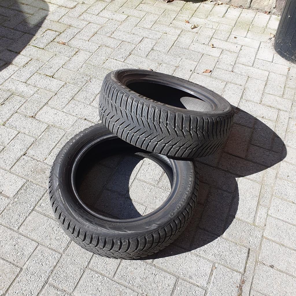 2 winterbanden Goodyear ultragrip 9, Auto-onderdelen, Ophalen, Gebruikt, Winterbanden, Band(en)