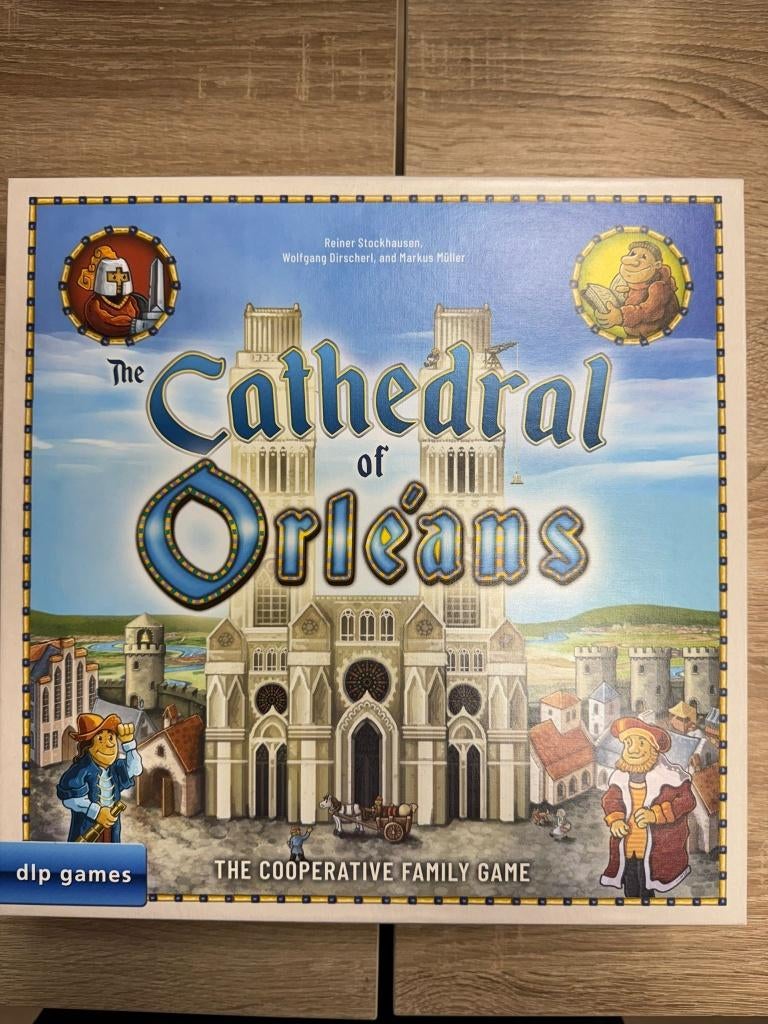 Cathedral of Orlean - bordspel, Een of twee spelers, Ophalen, Gebruikt