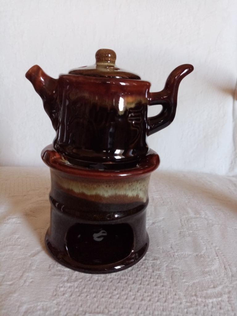 Tisanière/théière en céramique asiatique 1980s, Antiquités & Art, Antiquités | Porcelaine, Enlèvement