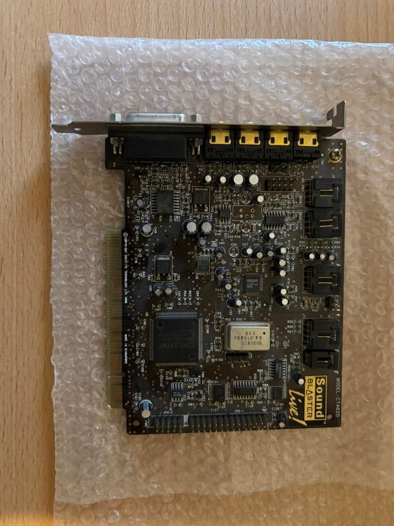 Creative sound blaster live PCI carte son, Computers en Software, Ophalen of Verzenden, Zo goed als nieuw