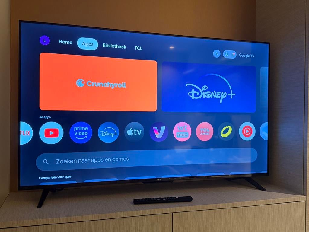 Opportunité ! TCL 50" 4K Littéralement en parfait état, LED, 50 Hz, Comme neuf, Enlèvement