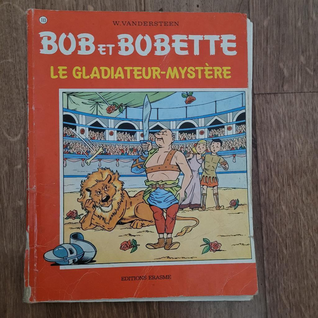 Album Bob en Bobette „The Mystery Gladiator”, Eén stripboek, Ophalen of Verzenden, Gelezen