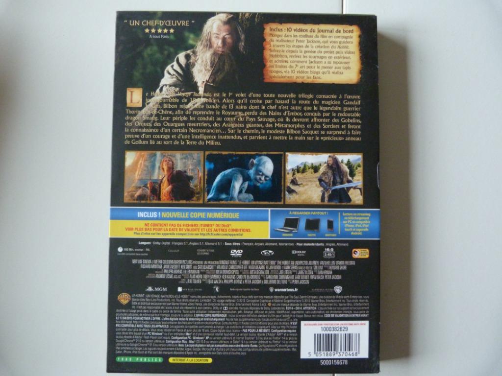 The Hobbit : An Unexpected Journey [ 2 DVD], Alle leeftijden, Ophalen of Verzenden, Zo goed als nieuw, Fantasy