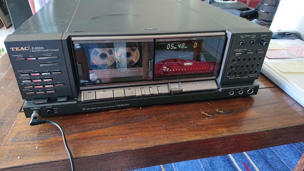 TEAC Master Cassette Deck série Z5000, Enlèvement, Simple, Autres marques