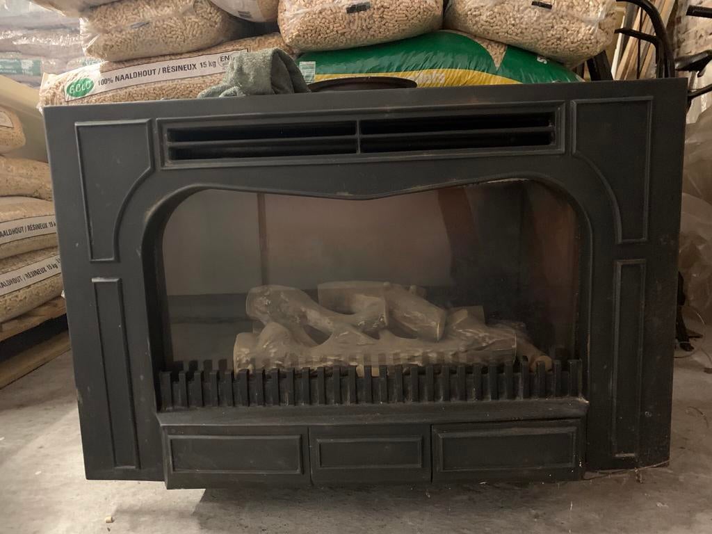 Inbouw cassette op propaangas, Huis en Inrichting, Kachels, Ophalen, Inbouw