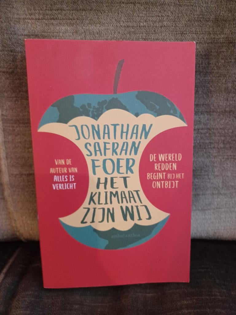 Het klimaat zijn wij     (Jonathan Safran Foer), Ophalen of Verzenden, Zo goed als nieuw, Maatschappij en Samenleving, Jonathan Safran Foer