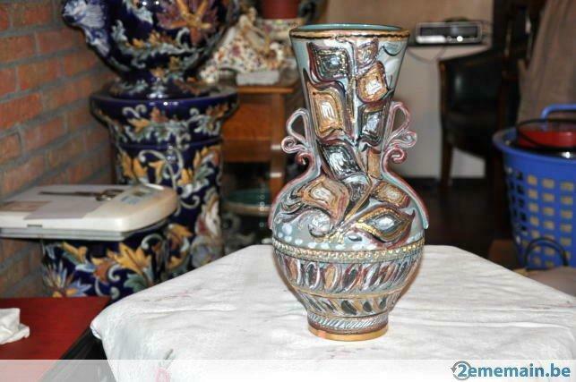 §vase maitrise de nimy signée, Antiquités & Art, Enlèvement ou Envoi