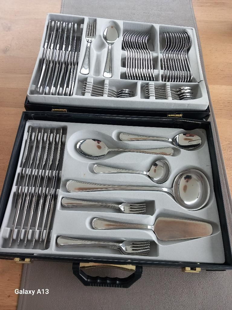 bestekkoffer, Ophalen, Nieuw, Bestekset, Inox of Chroom