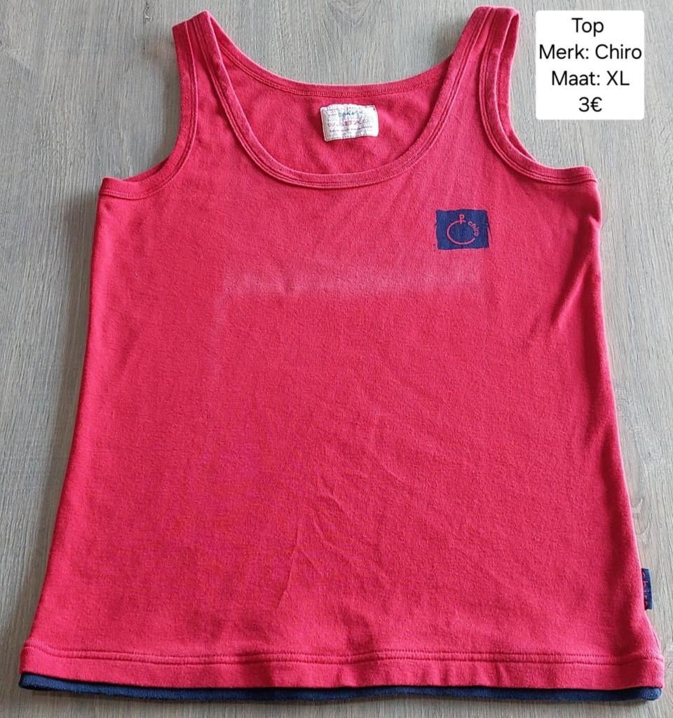 Top unisex: Chiro maat XL (NIEUWSTAAT), Vêtements | Femmes, Tops, Comme neuf, Taille 46/48 (XL) ou plus grande, Rouge, Enlèvement ou Envoi