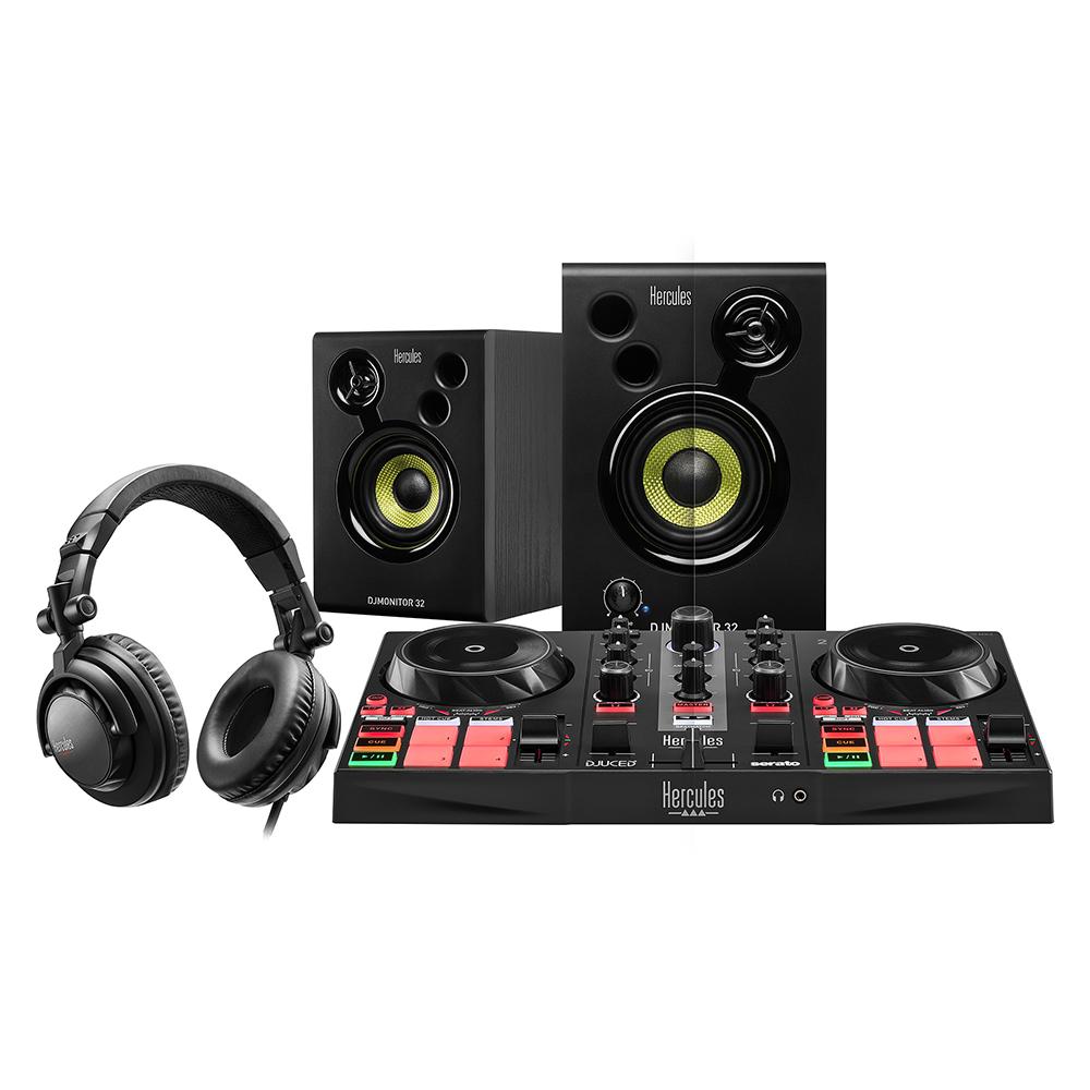 Hercules DJLearning Kit MK2 - DJ-console + luidsprekers, Ophalen of Verzenden, Zo goed als nieuw, Dj-set, Overige merken