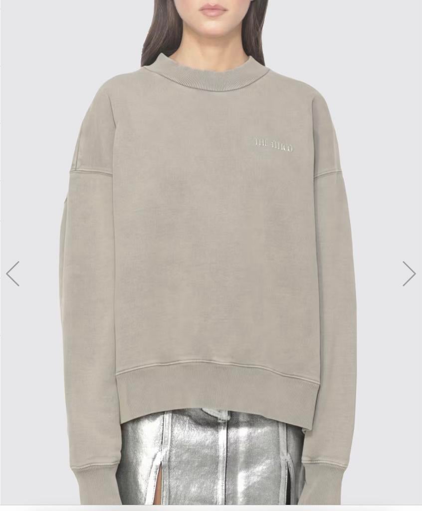 The attico grijs wijde sweater, Verzenden, Zo goed als nieuw, Grijs