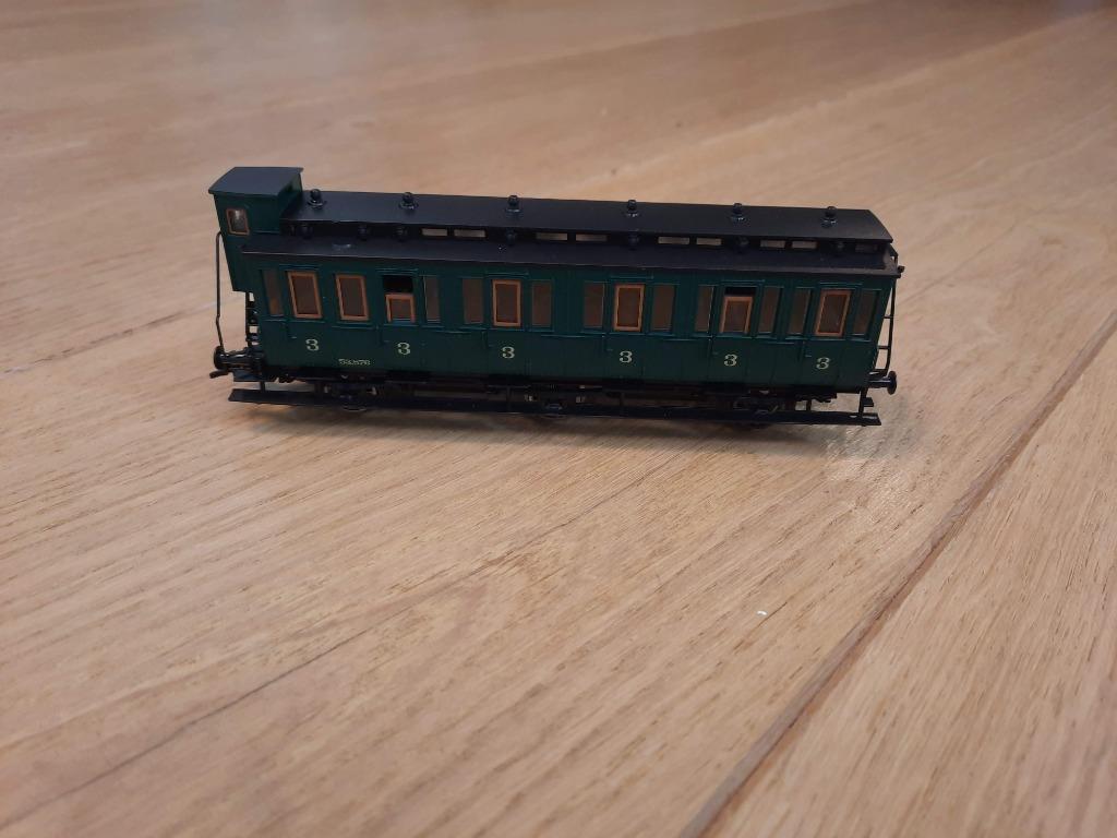 Fleischmann 935065B - voiture 3ème classe SNCB, Enlèvement ou Envoi, Comme neuf, Wagon, Fleischmann