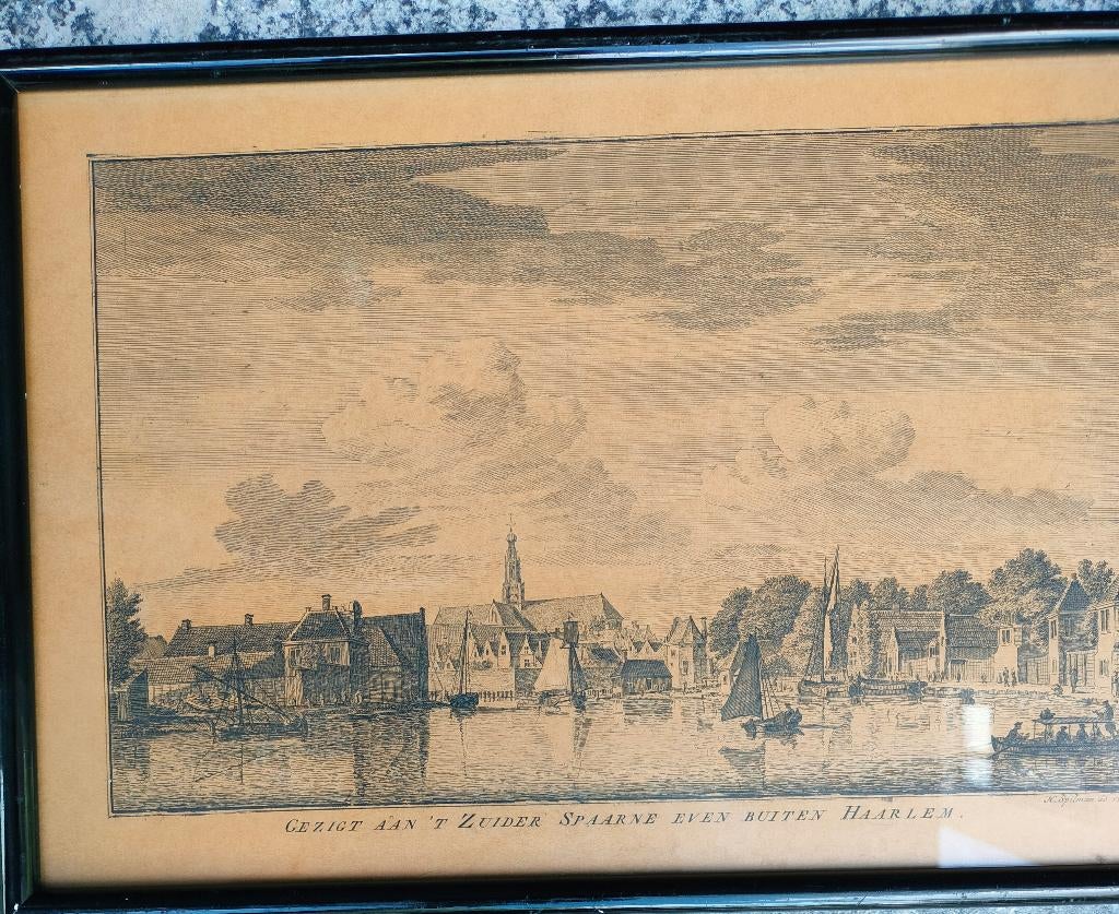 Gravure Hendrik Spilman (1721/1784) Haarlem.), Ophalen of Verzenden