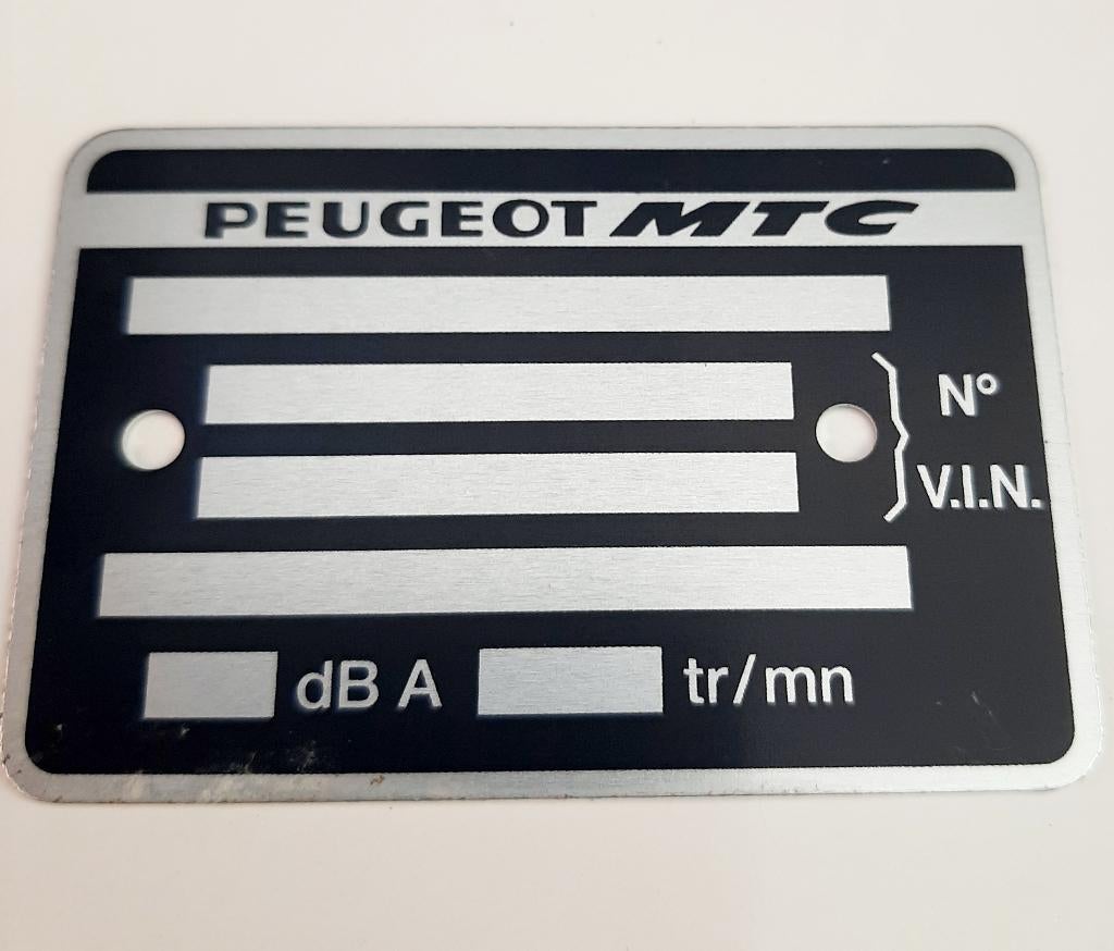 Peugeot  Nummer plaatje Chassis, Verzenden, Nieuw, Peugeot