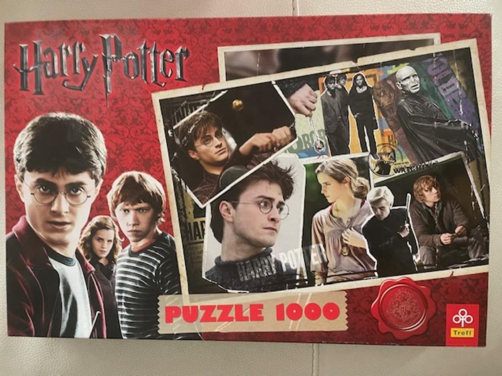 Puzzel Harry Potter1000 stuks NIEUW, Hobby en Vrije tijd, Ophalen of Verzenden, 500 t/m 1500 stukjes, Nieuw, Legpuzzel