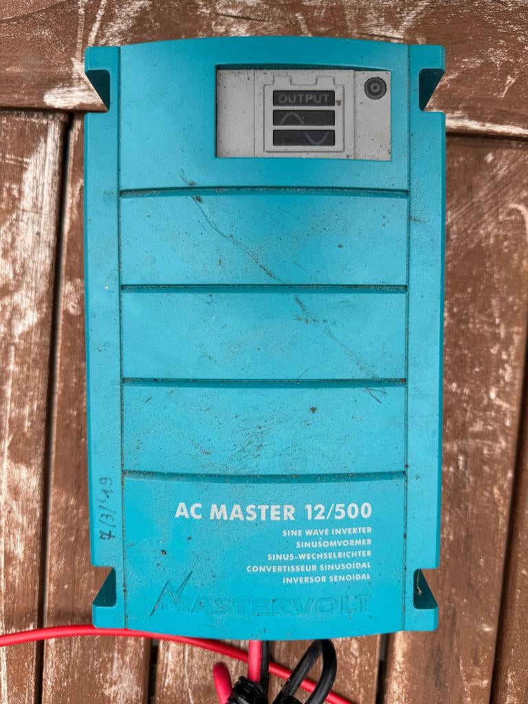 Omvormer Elektriciteit Mastervolt AC Master 12/500, Enlèvement
