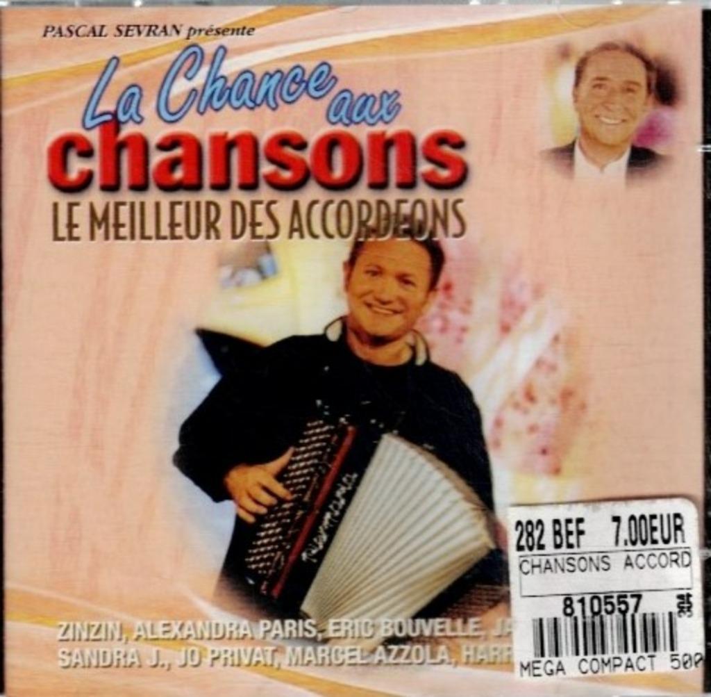 cd   -   chansons le meilleur des accordeons, Ophalen of Verzenden