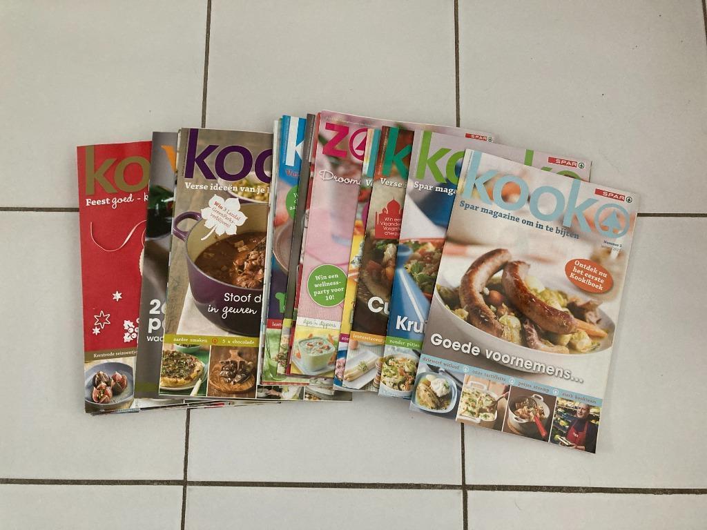 Lot kook tijdschriften SPAR ( 2011 tot 2015 ), Ophalen of Verzenden, 1980 tot heden, Tijdschrift