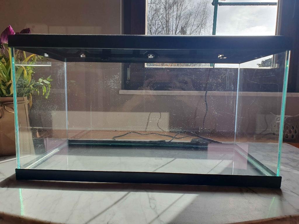 Aquarium 60 L équipé, Enlèvement, Comme neuf, Aquarium vide